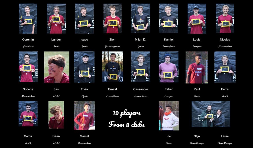 Belgium U20 - EK 2019